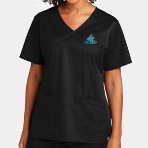 Women's WorkFlex ™ Mock Wrap Top Thumbnail